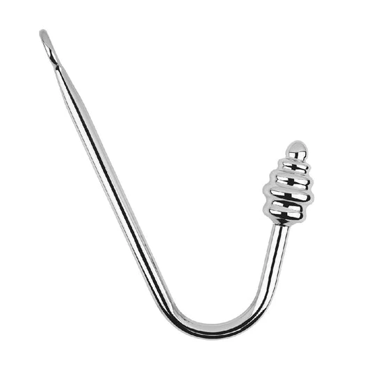 GreatBenefit 8826 Screw-in Ribbed Anal Hook Set 0217